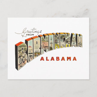 Cartão Postal Birmingham AL