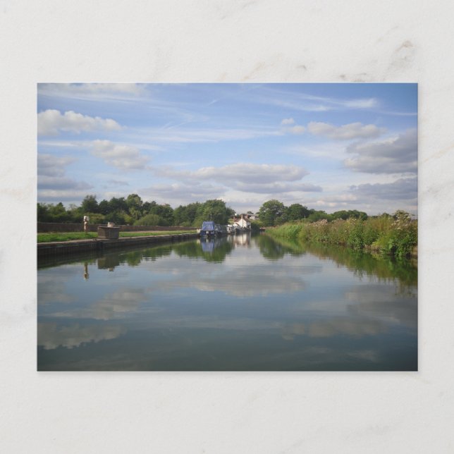 Cartão Postal Birmingham Canal 01 (Frente)