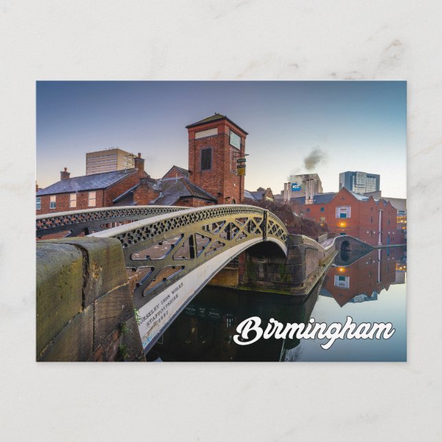 Cartão Postal Birmingham, Inglaterra (Frente)