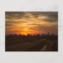 Cartão Postal Birmingham Sunset