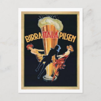 Cartão Postal Birra Itala Pilsen