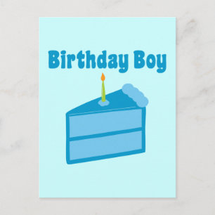 Cartão Postal Birthday Boy