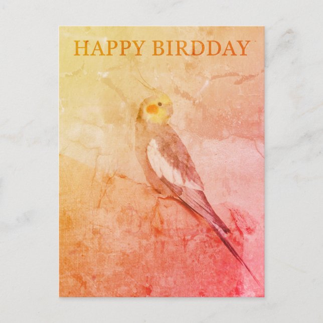 Cartão Postal Birthday Card for Bird Lovers (Frente)