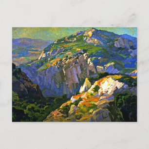 Cartão Postal Bischoff - Canyon Green, belas artes,