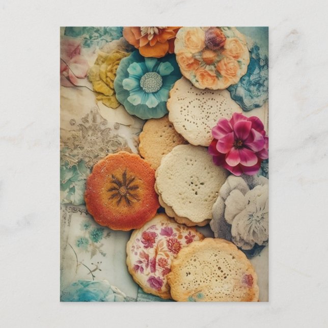 Cartão Postal Biscoitos de Açúcar (Frente)