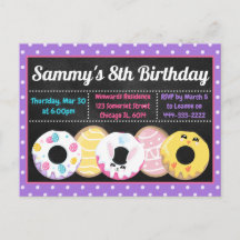 Biscoitos de Páscoa Donuts e Doces Festa de Aniver