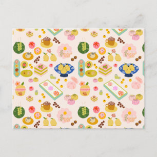 Cartão Postal Biscoitos doces chineses