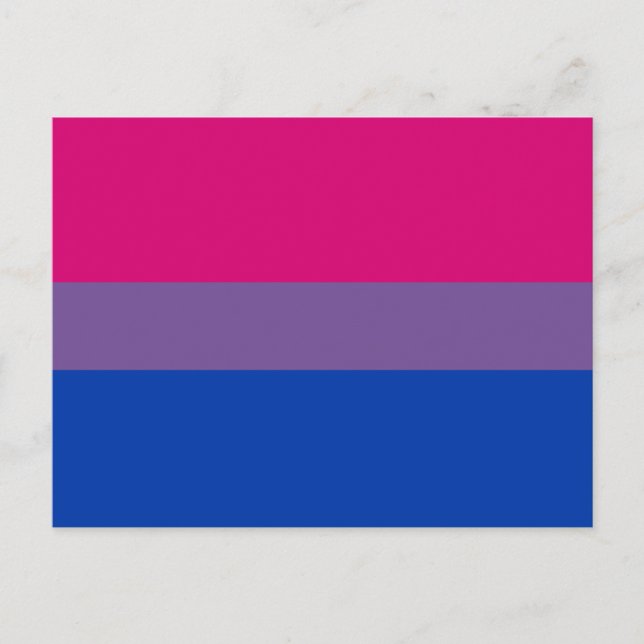 Cartão Postal BISEXUAL FLAG ORIGINAL -.png (Frente)