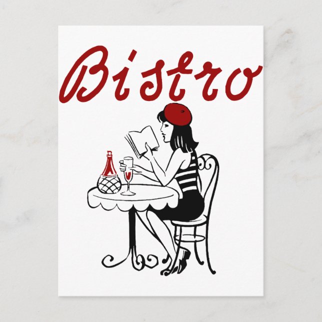 Cartão Postal Bistro (Frente)