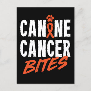 Cartão Postal Bites de Cancer Canino