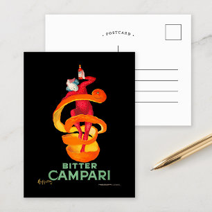 Cartão Postal Bitter Campari Leonetto Cappiello