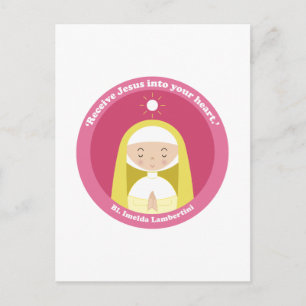 Cartão Postal Bl. Imelda Lambertini