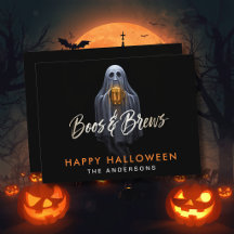 Black Boos & Brews Fantasma Halloween 