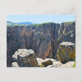Cartão Postal Black Canyon of the Gunnison View, Colorado