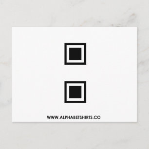 Cartão Postal Black Colon