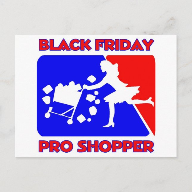 Cartão Postal Black Friday Pro Shopper (Frente)