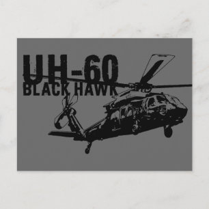 Cartão Postal Black Hawk