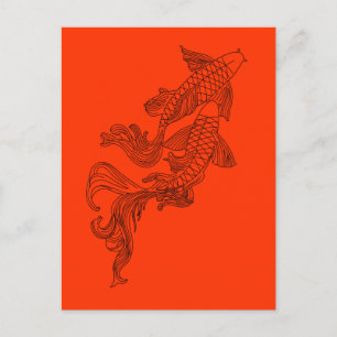 Cartão Postal Black Kois