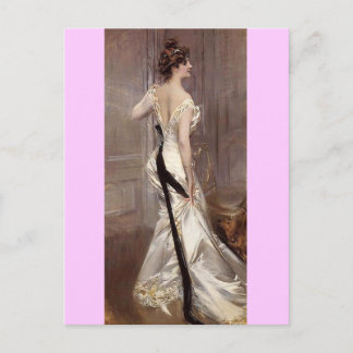 Cartão Postal Black Sash - Boldini