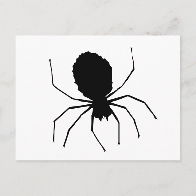 Cartão Postal Black Spider Love (Frente)