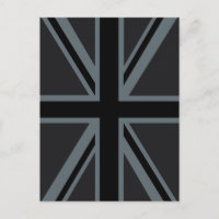 Black Union Jack Flag Design
