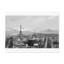 Black&White: Eiffel Tower, Paris, França