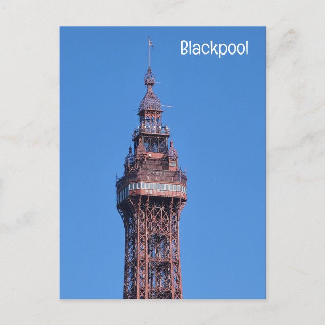 Cartão Postal Blackpool (Frente)