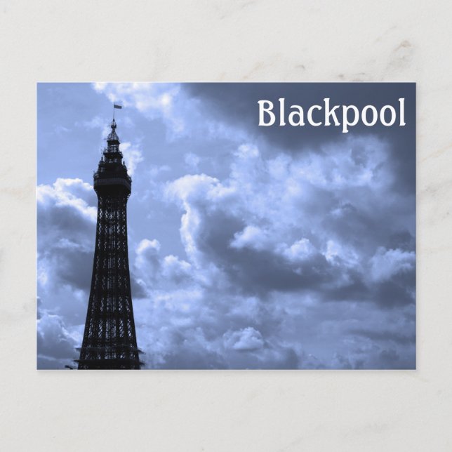 Cartão Postal Blackpool (Frente)