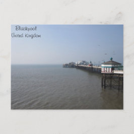 Cartão Postal Blackpool North Pier