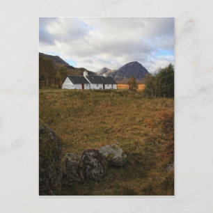 Cartão Postal Blackrock Cottage, Glencoe, Escócia