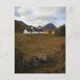 Cartão Postal Blackrock Cottage, Glencoe, Escócia