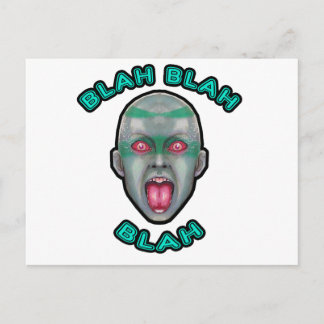 CARTÃO POSTAL BLAHBLAHBLAH