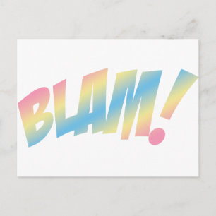 Cartão Postal Blam!