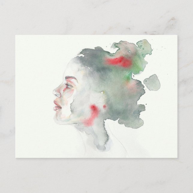 Cartão Postal Blick zurück (Frente)