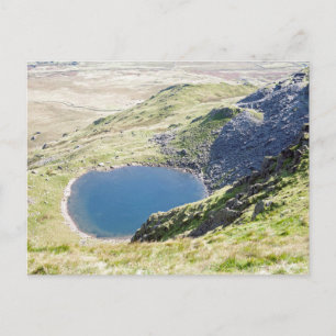 Cartão Postal Blind Tarn Dow Crag Distrito do Lago