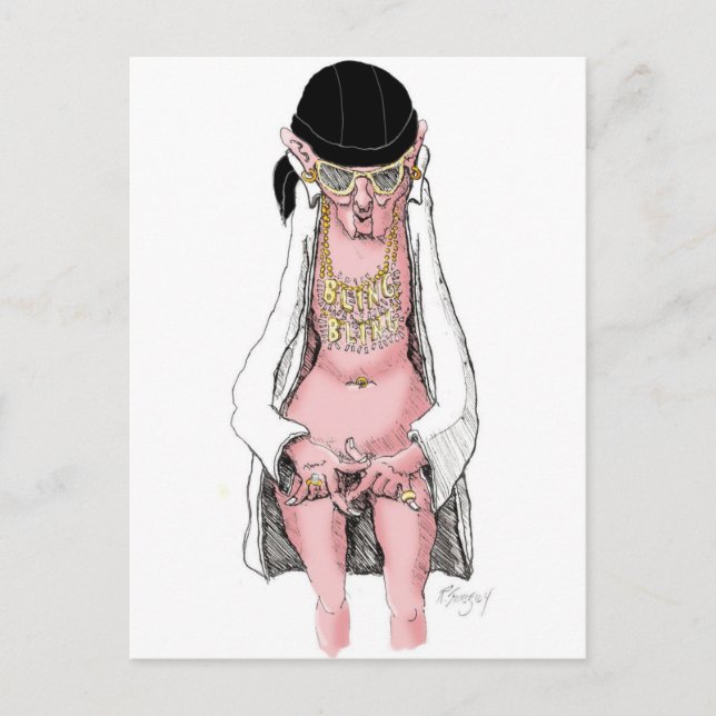 CARTÃO POSTAL BLING BLING (Frente)