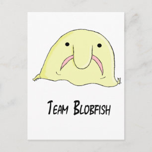 Cartão Postal blob de equipe