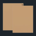 Cartão Postal Bloco de Cores do Alcance de Pêssego | Design de C<br><div class="desc">Pessegueira macia em tons de cor design — perfeita para convites elegantes para casamento, chás de panela e eventos modernos quentes. Comemore o amor com a simplicidade do eterno usando este design Quente de Cor do Pêssego Mudado, perfeito para casamentos e eventos românticos. Apresentando um tom macio e lavado pelo...</div>