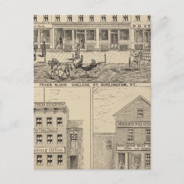 Cartão Postal Bloco de Peck (Frente)