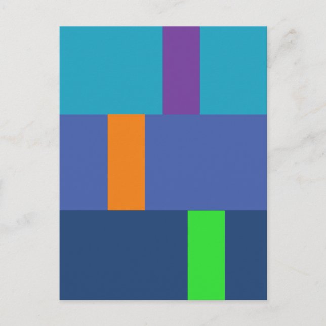 Cartão Postal Blocos 1 (Frente)