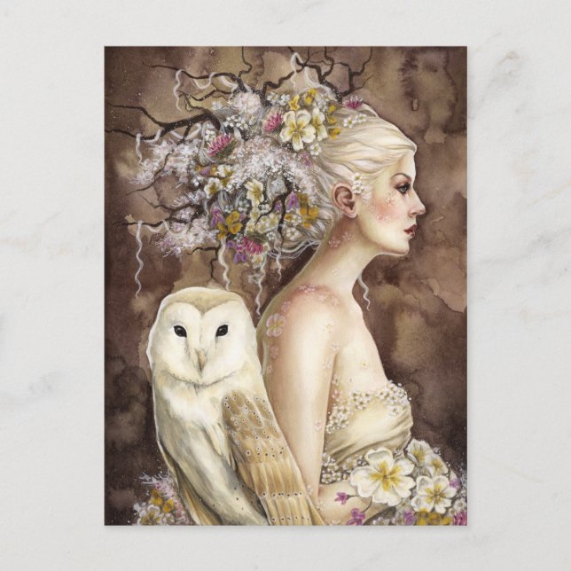 Cartão Postal Blodeuado no Bloom (Frente)