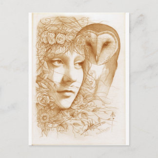 Cartão Postal Blodeuwedd