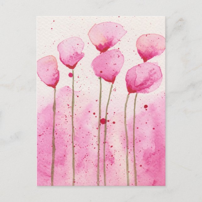 Cartão Postal Bloemen Briefkaart (Frente)