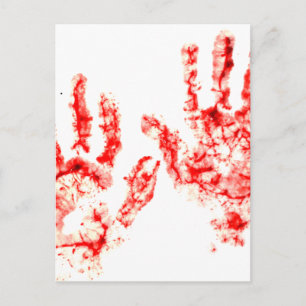 Cartão Postal Blogueiro do Halloween