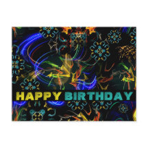 Blooming Fireworks Folart Aniversário