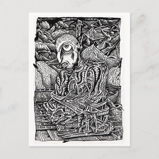 cartão postal bloqueado (Frente)