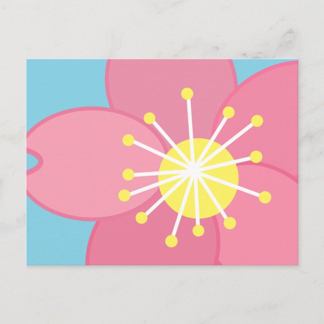Cartão Postal Blossom (Frente)