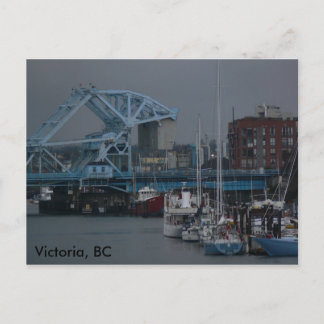Cartão Postal Blue Bridge Victoria, Cartão-postal BC