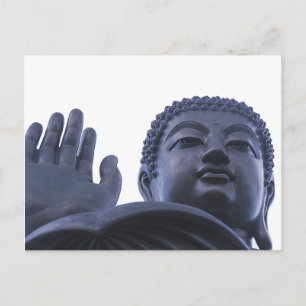 Cartão Postal Blue Buddha
