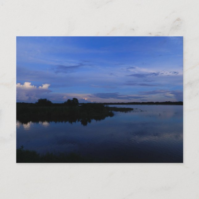 Cartão Postal Blue Florida Sunset 201 (Frente)